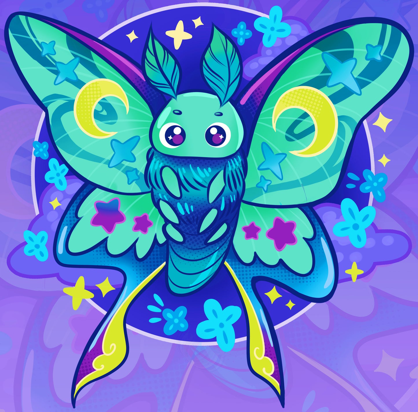 Lil Green Moth