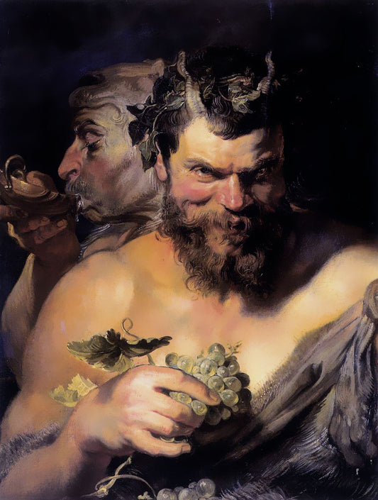 "Two Satyrs" Artist: Peter Paul Rubens | JadedGemShop Diamond Painting Kit