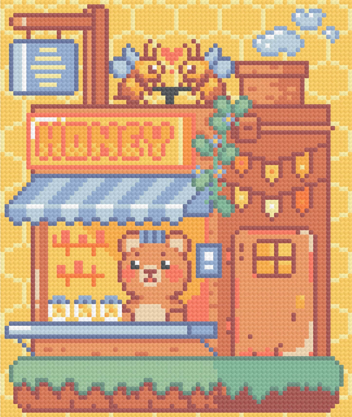 Honey Corner Shop | Pixel Charted