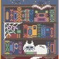 Midnight Book Cart | Pixel Charted