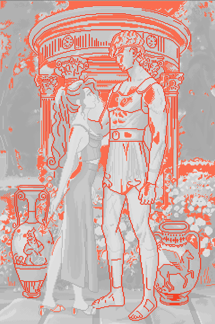 Can't Say Im In Love | Pixel Charted | Limited Edition | Ready To Ship