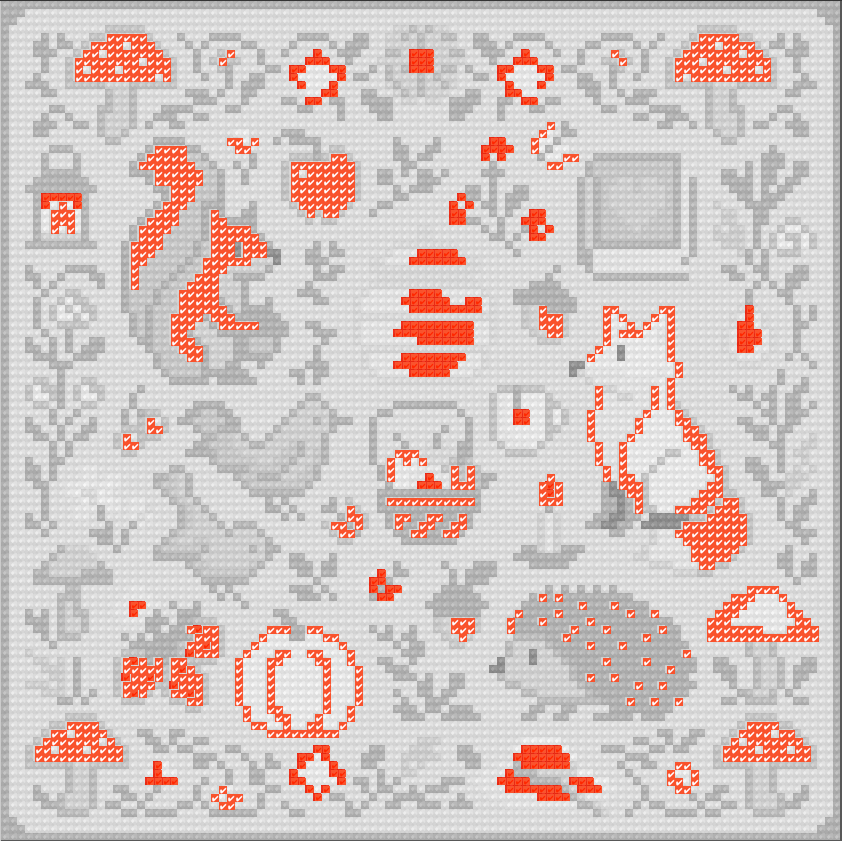 Cottage Critters | Pixel Charted