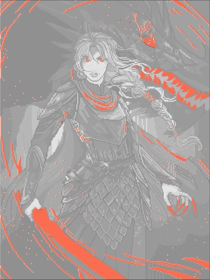 Wyvern Rider | Pixel Charted