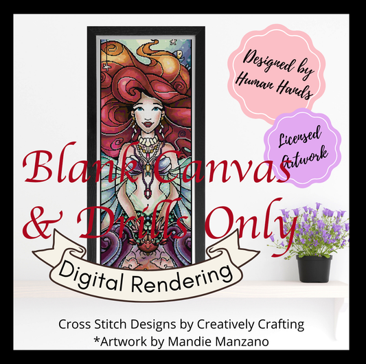 One I’ve Been Looking For | full set of drills and blank canvas for Creatively Stitching