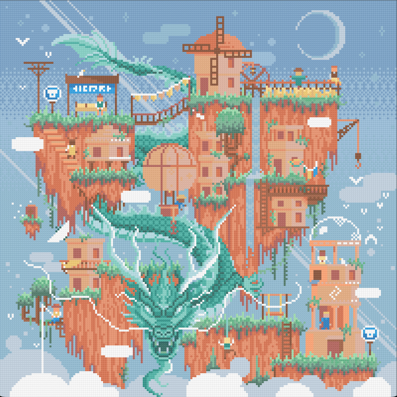 Cumulus | Pixel Charted