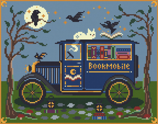 Midnight Book Mobile | Pixel Charted