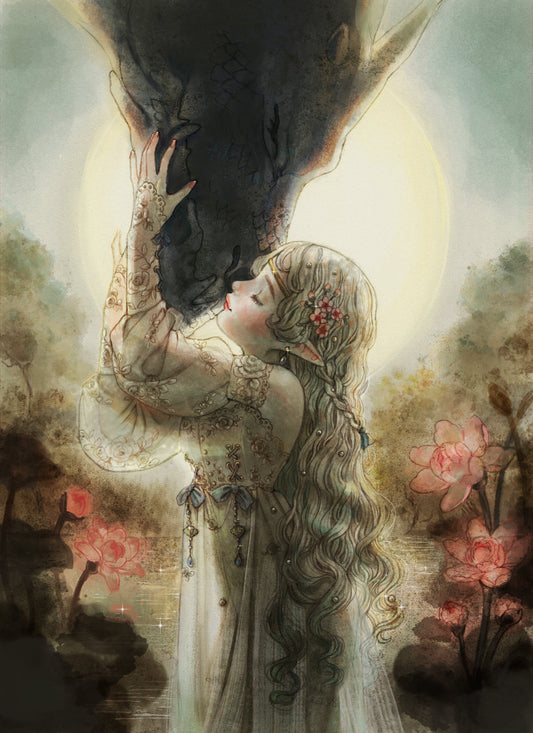"The Star and the Dragon" Artist: Karla Rodriguez @Dolleetoile | JGS *Ready to Ship* Kits
