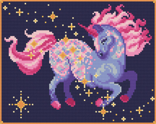 Celestial Unicorn | Pixel Charted