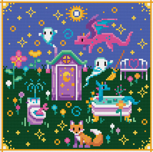 Witchy Outhouse | Pixel Charted
