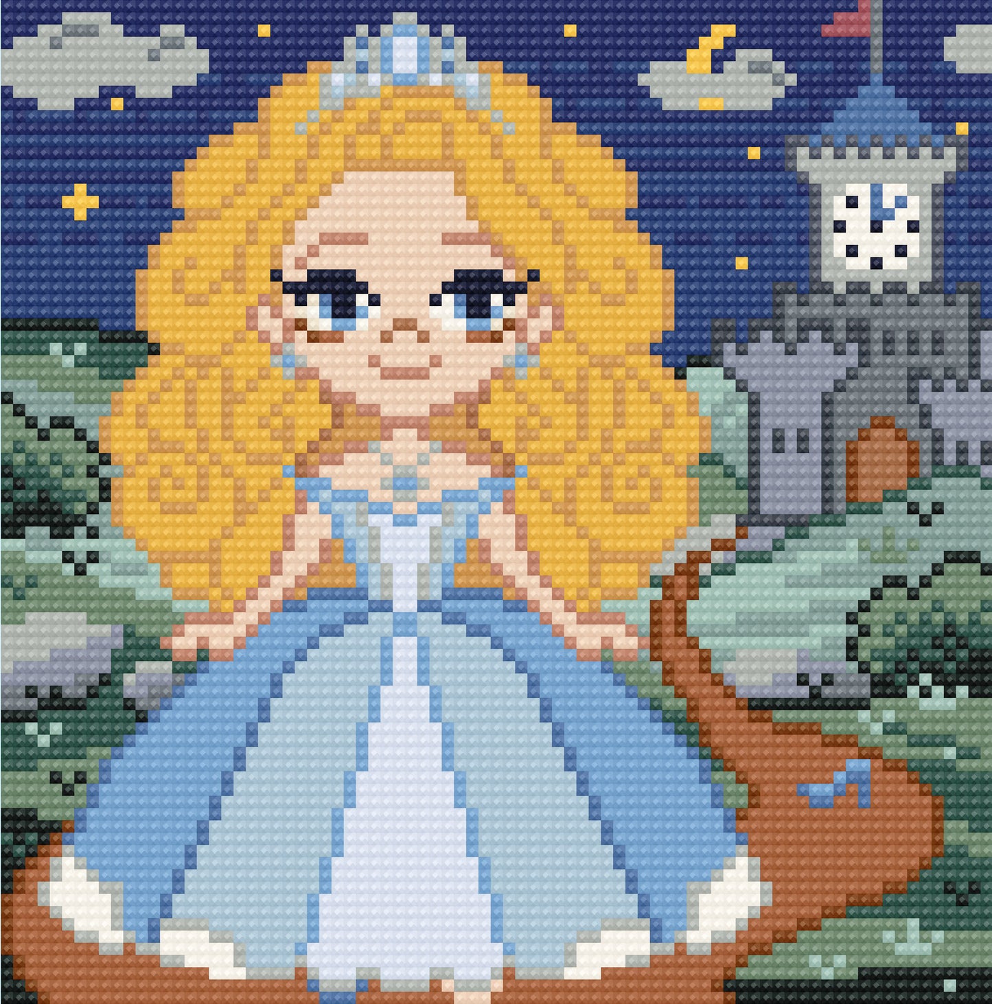 Lil Midnight Princess | Pixel Charted
