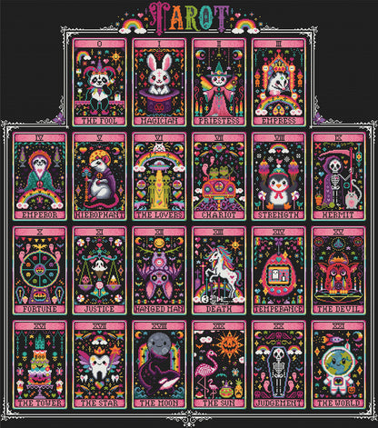 justice card binding of isaac Nostalgic Major Arcana | Pixel Charted
