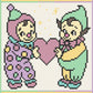 Clown Cuties | Pixel Charted