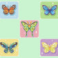Butterflys | Pixel Charted | Ready To Ship