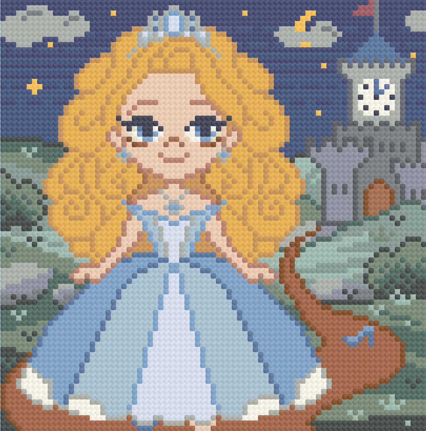 Lil Midnight Princess | Pixel Charted