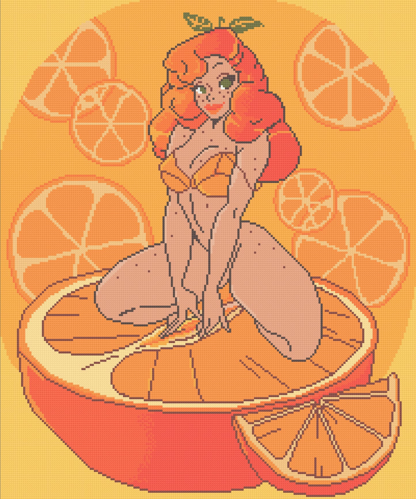 Orangie | Pixel Charted