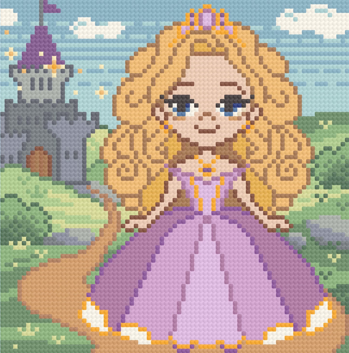 Lil Enchanted Princess | Pixel Charted