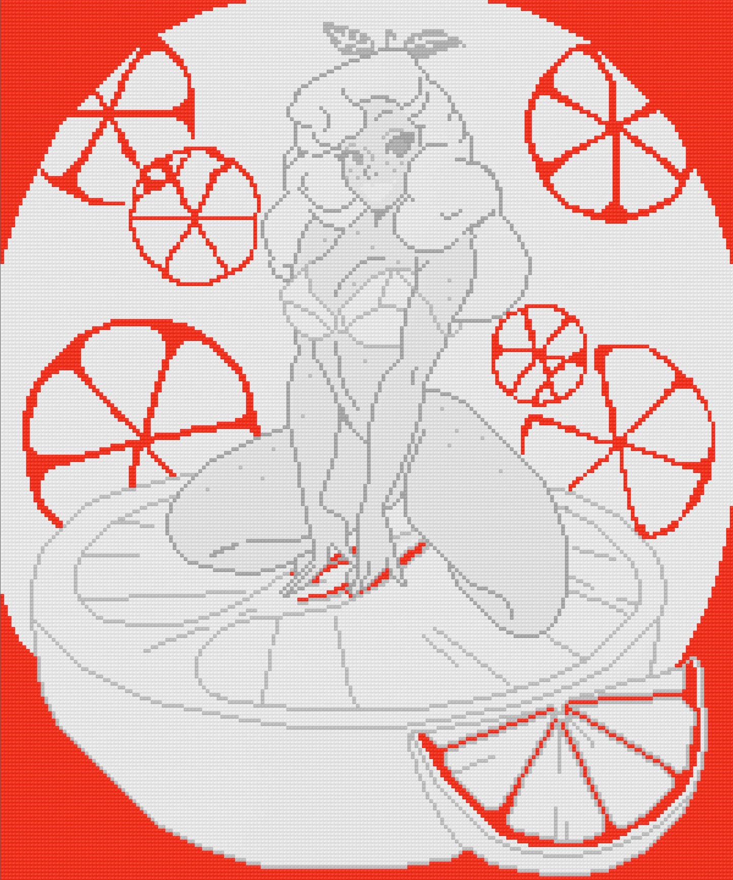 Orangie | Pixel Charted