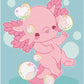 Rainbow Axolotl | Pixel Charted