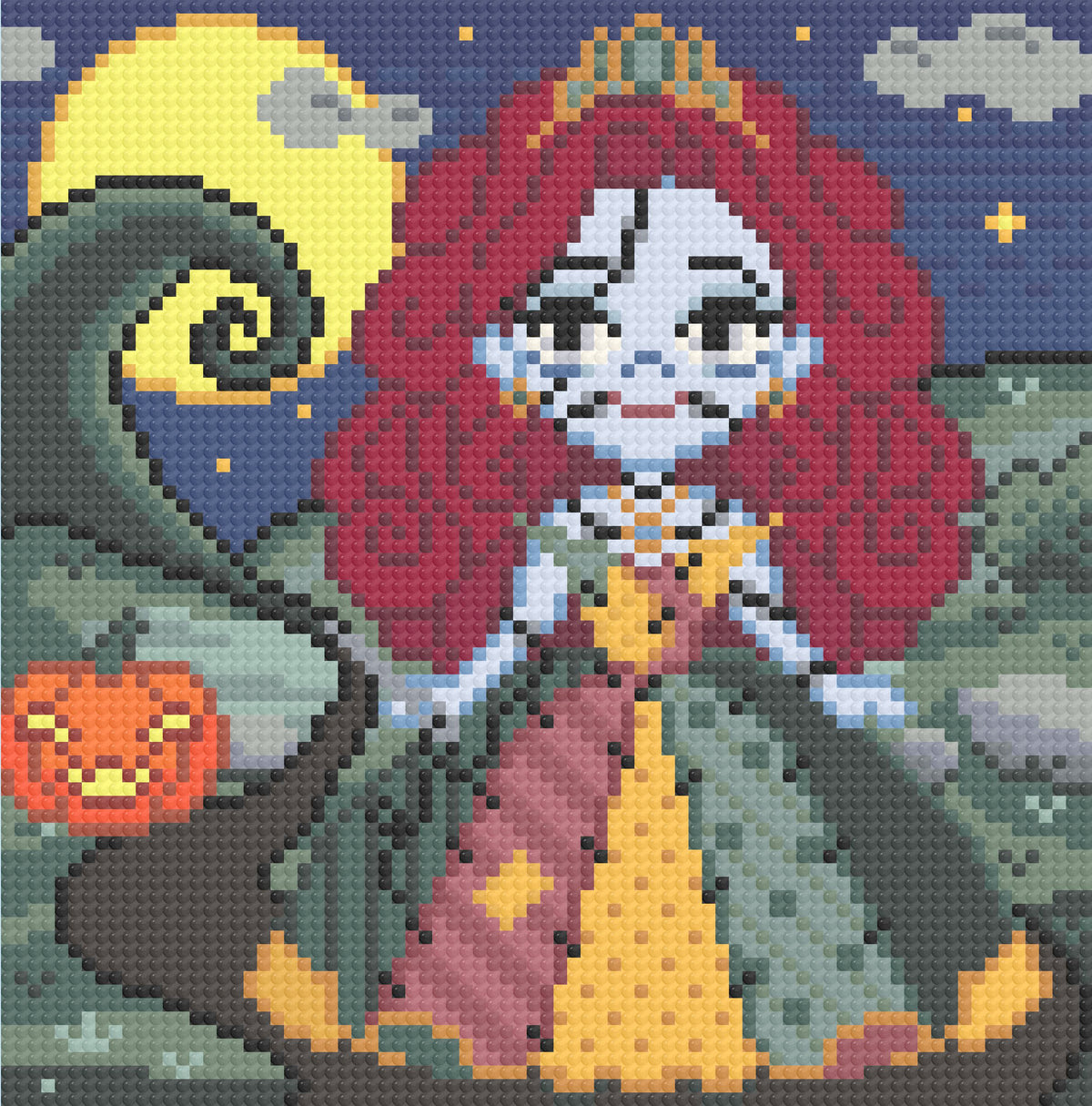 Lil Stitched Princess | Hand Charted