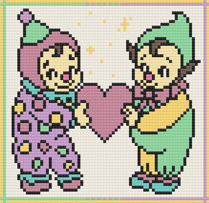 Clown Cuties | Pixel Charted