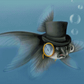 "Harold the Fancy Goldfish" Artist: Arielle Margason | JadedGemShop Diamond Painting Kit