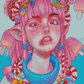 "Bubblegum Princess" Artist: Jdart | JadedGemShop Diamond Painting Kit
