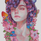 "Among The Butterflies" Artist: Jdart | JadedGemShop Diamond Painting Kit