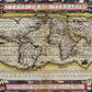 "World Map" Artist: Public Domain | JadedGemShop Diamond Painting Kit