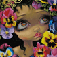 "Language Of Flowers 2" Artist: Jasmine Becket-Griffith| JadedGemShop Diamond Painting Kit