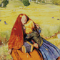 "The Blind Girl" Artist: John Everett Millais | JadedGemShop Diamond Painting Kit