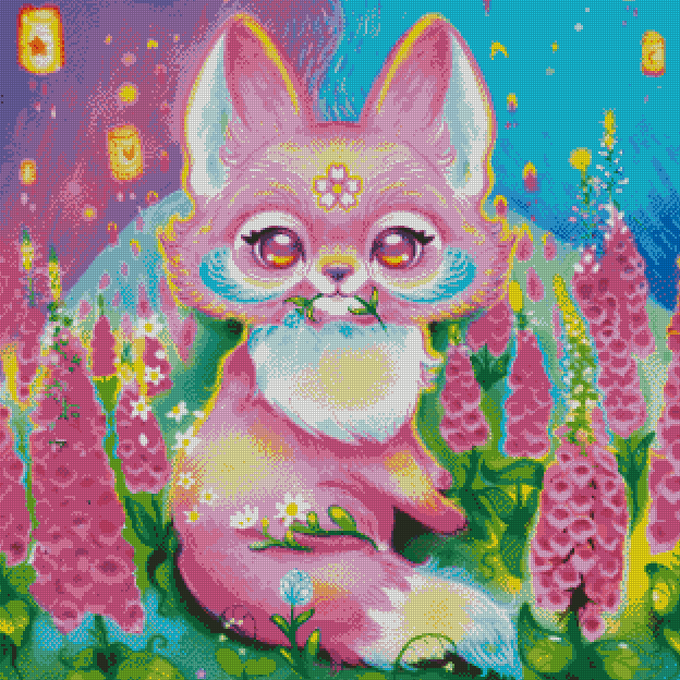 Pink Little Fox – Jaded Gem Shop Pink Little Fox – Jaded Gem Shop