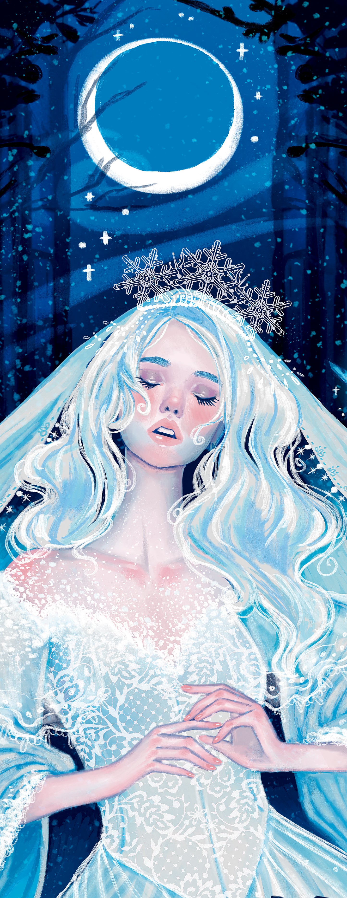 "Winter Solstice" Artist: Victoria Leal | JadedGemShop Diamond Painting Kit