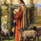 "The Good Shepherd" Artist: Dyce William | JadedGemShop Diamond Painting Kit