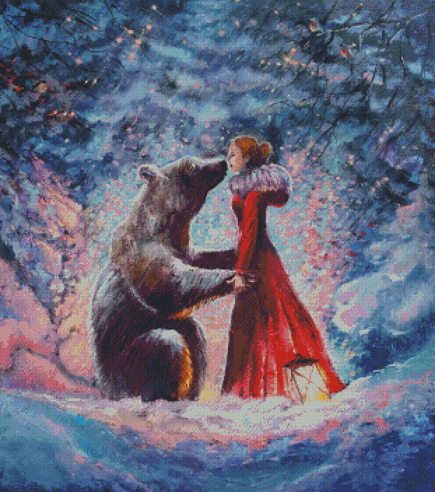 Beauty and Her Bear Artist: Lana Sham