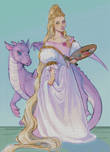 Barbie as discount rapunzel