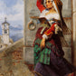 'A Water Carrier, By Carl Haag" size 80x120cm | JadedGemShop Diamond Painting Kit