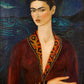 "In A Velvet Dress" Artist: Frida Kahlo | JadedGemShop Diamond Painting Kit