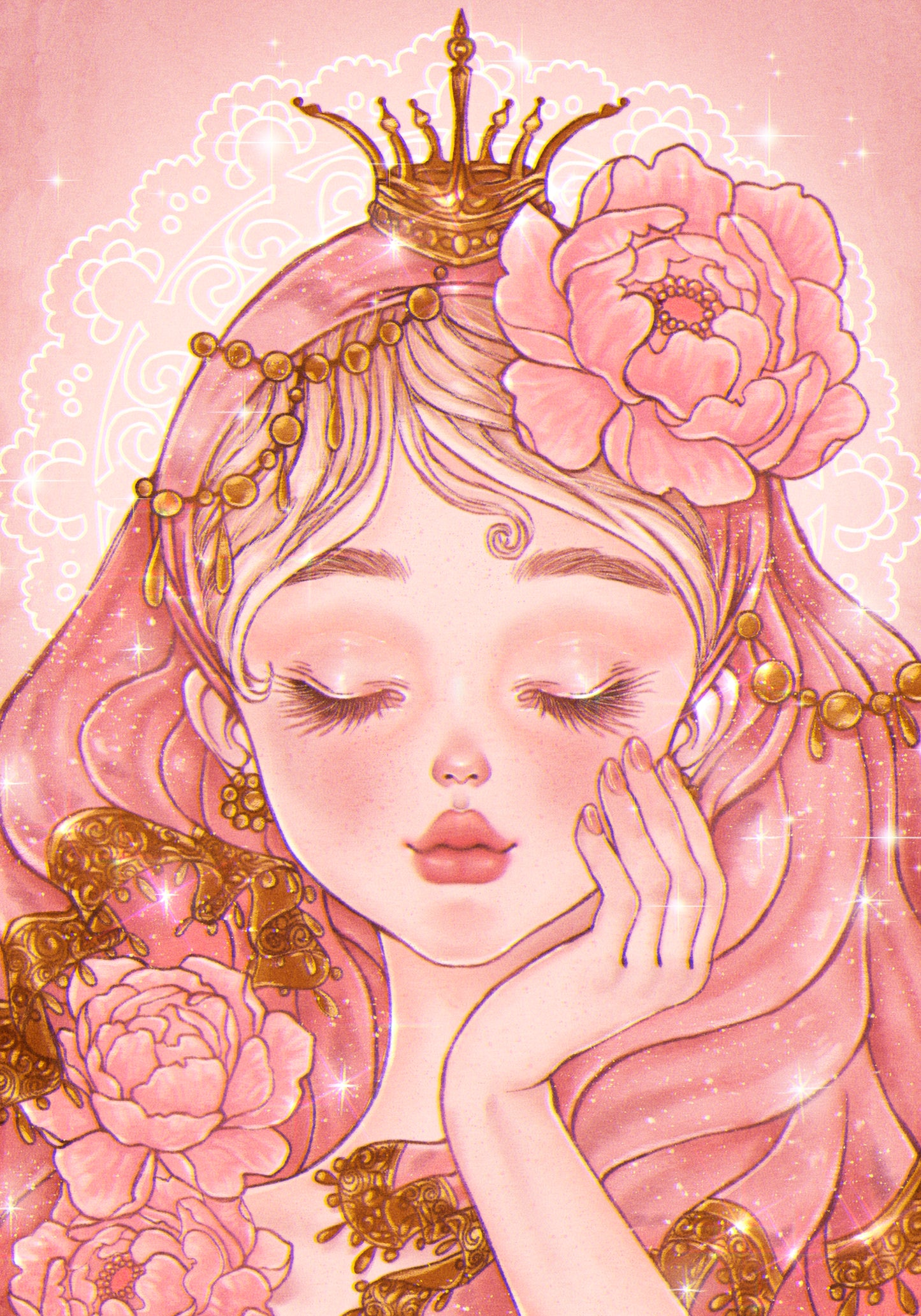 "Sweet Softness" Artist: Victoria Leal | JadedGemShop Diamond Painting Kit